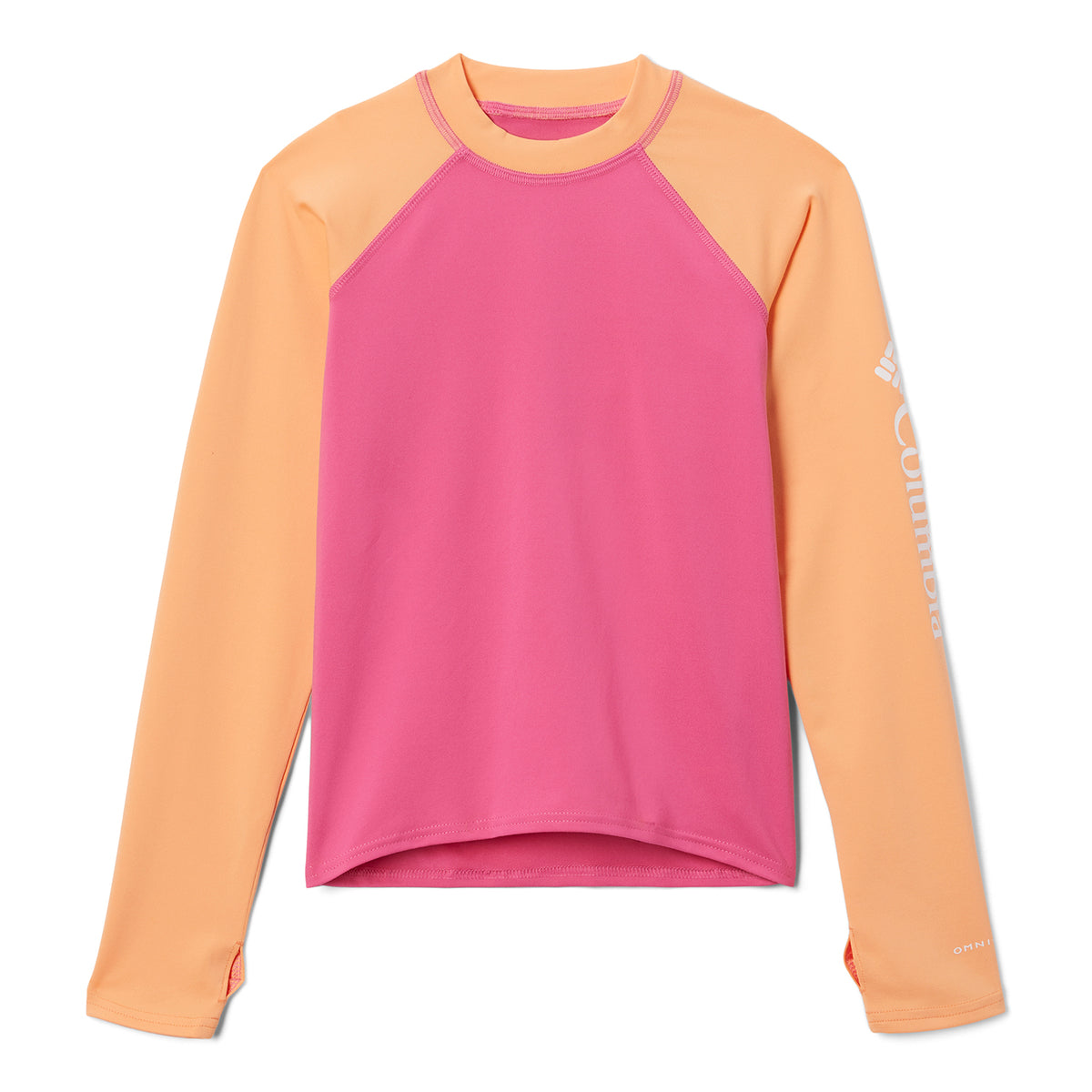 Polera Manga Larga Niña Sandy Shores Rosado Columbia