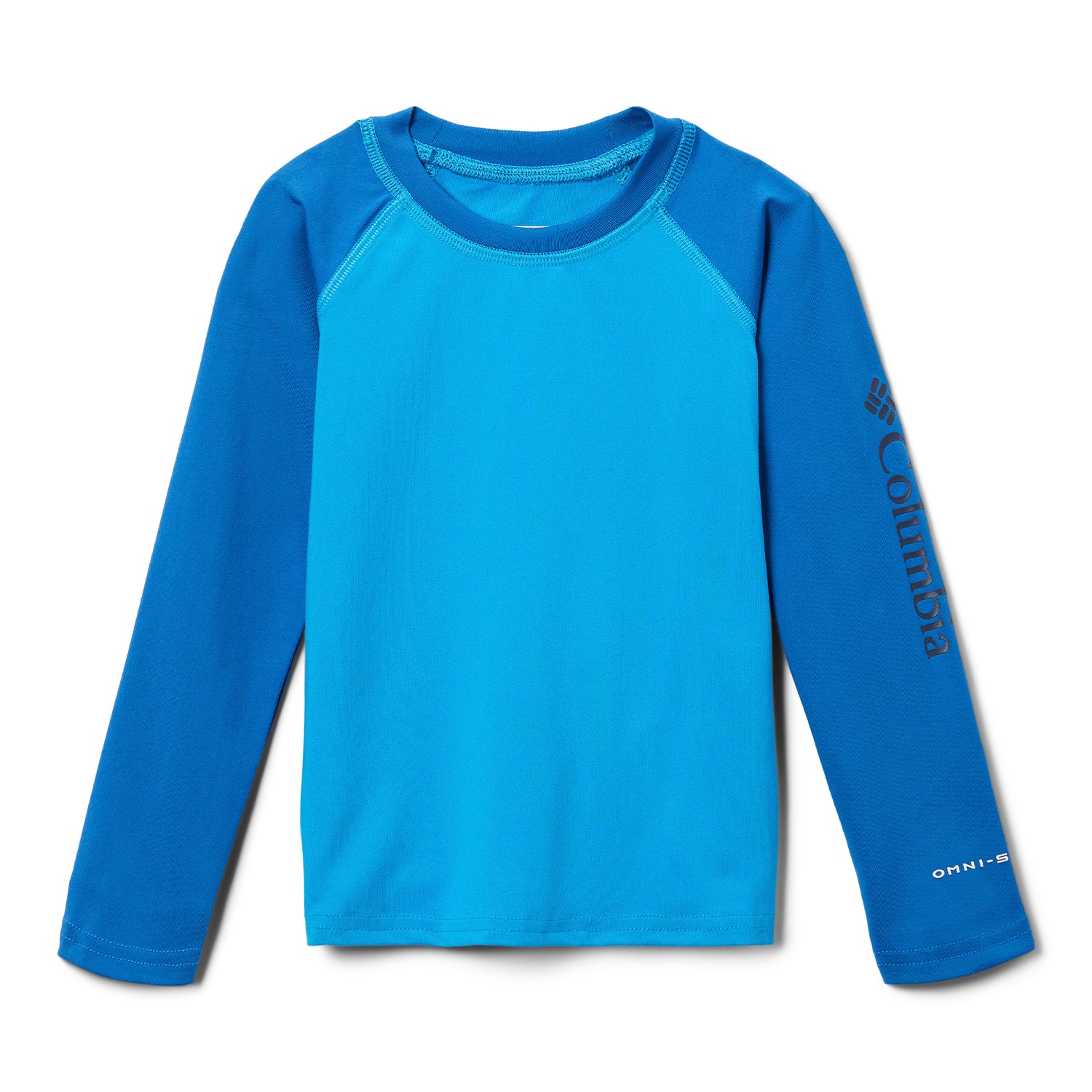Polera Manga Larga Niño Sandy Shores Azul Columbia