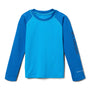 Polera Manga Larga Niño Sandy Shores Azul Columbia
