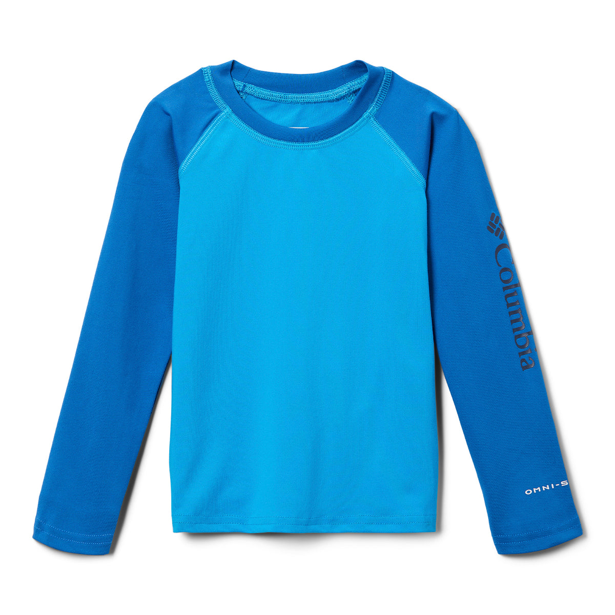Polera Manga Larga Niño Sandy Shores Azul Columbia