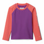 Polera Manga Larga Nino Sandy Shores Morado Columbia