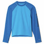 Polera Manga Larga Niño Sandy Shores Azul Columbia