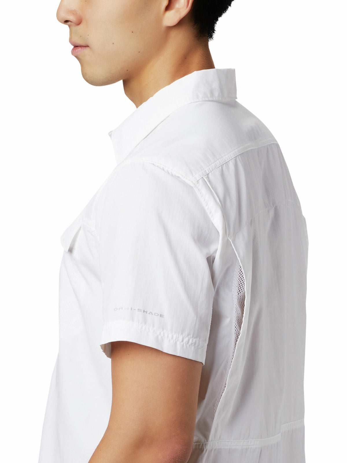 Camisa Manga Corta Hombre Silver Ridge 2.0 Blanco Columbia