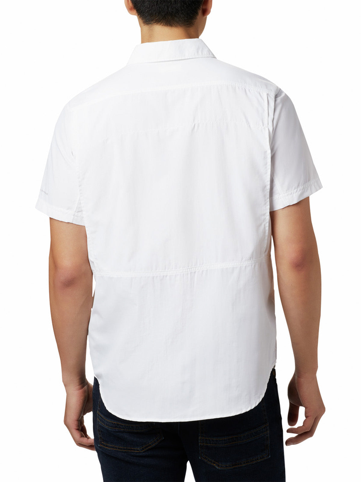 Camisa Manga Corta Hombre Silver Ridge 2.0 Blanco Columbia