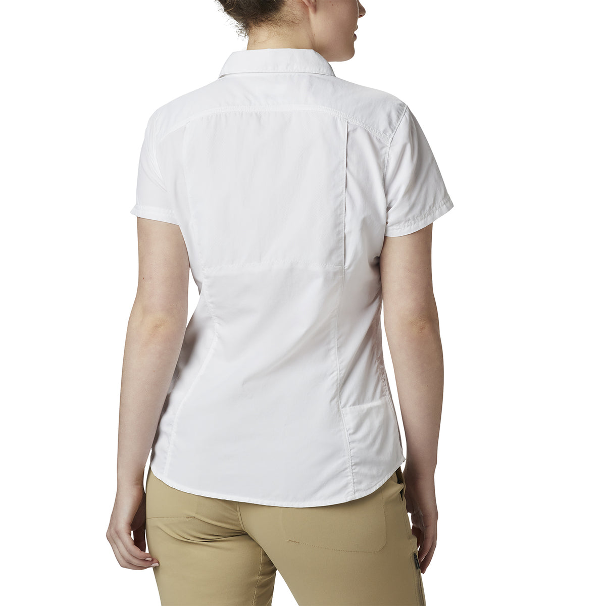 Blusa Manga Corta Mujer Silver Ridge 2 Blanco Columbia