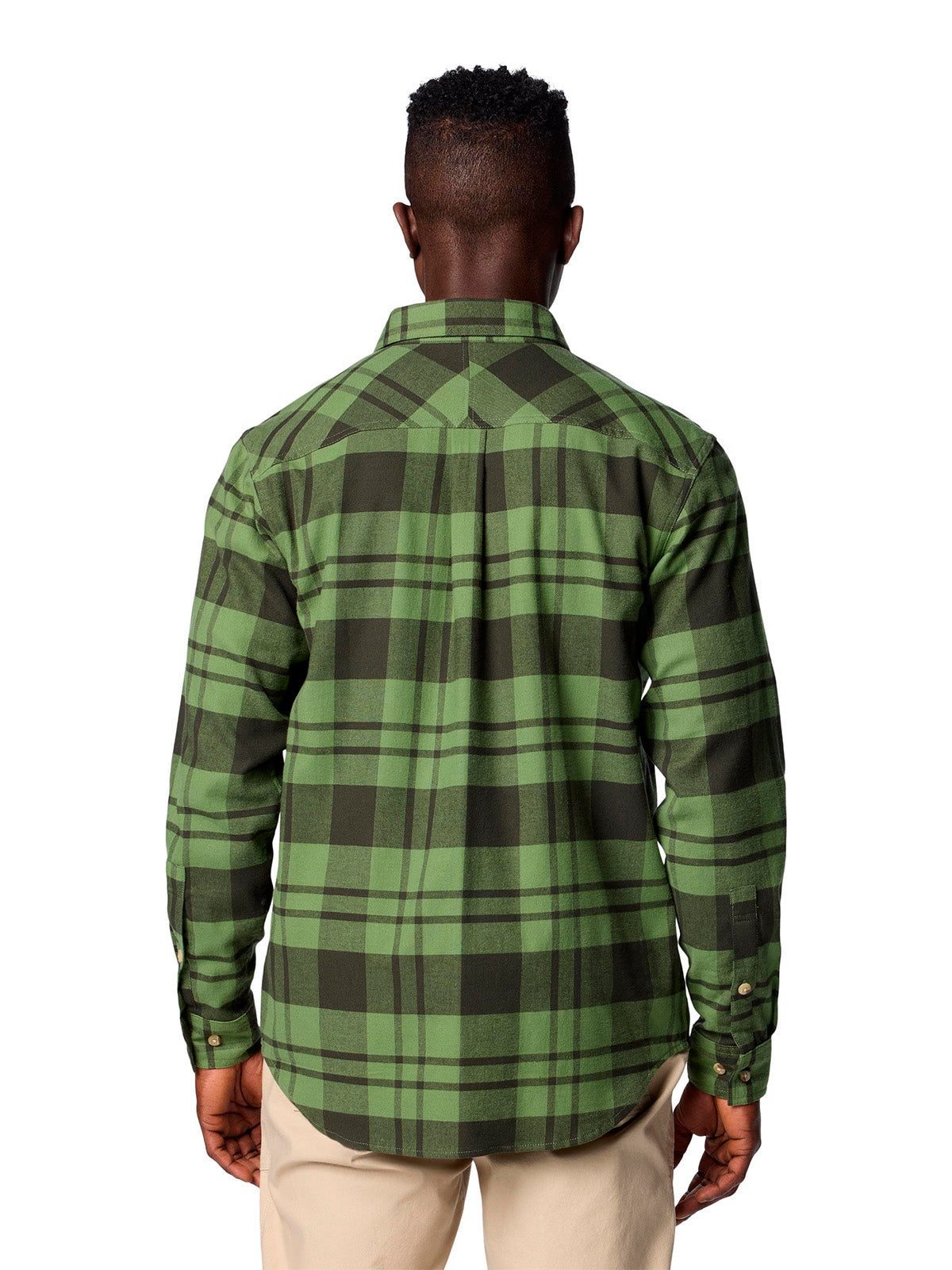 Camisa Manga Larga Hombre Flare Gun Stretch Verde Columbia