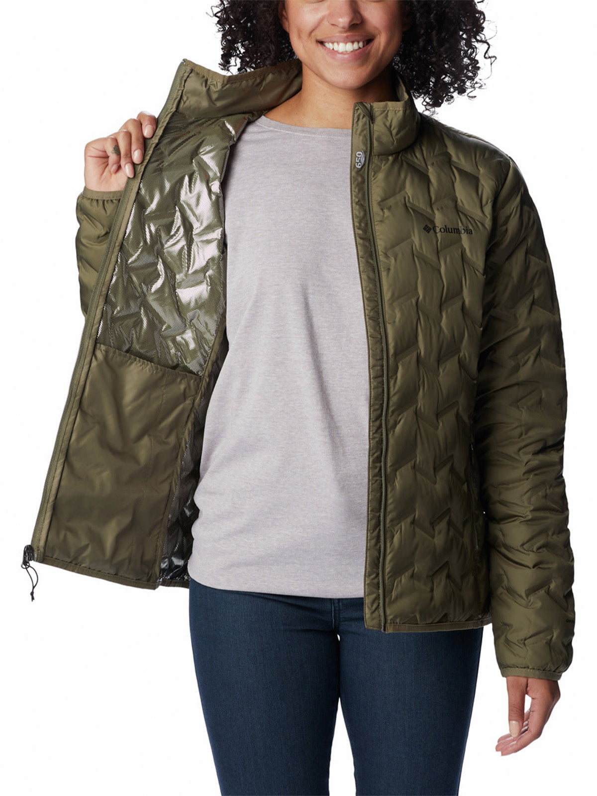 Parka Mujer Delta Ridge Verde Columbia