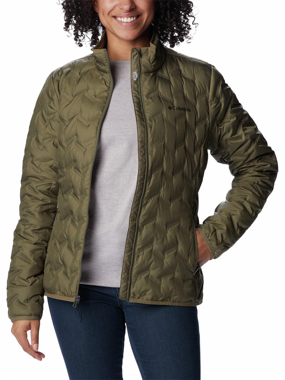 Parka Mujer Delta Ridge Verde Columbia