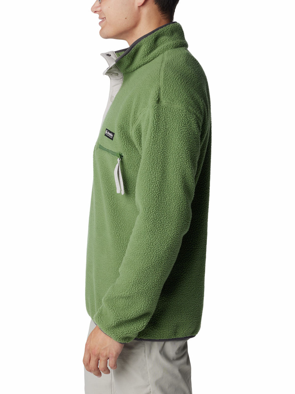 Polar Hombre Helvetia Half Snap Verde Columbia
