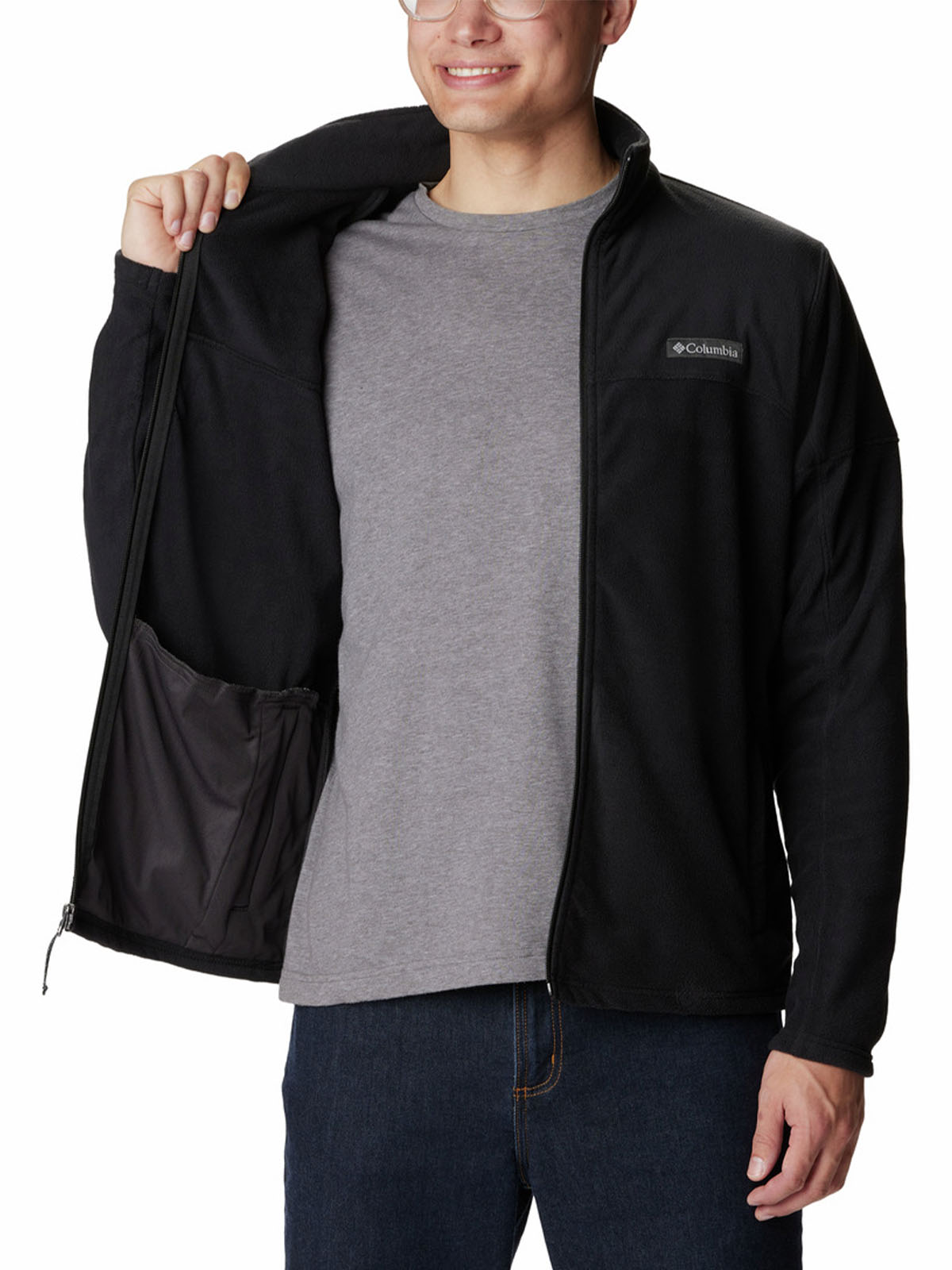 Polar Hombre Basin Trail III Full Zip Negro Columbia