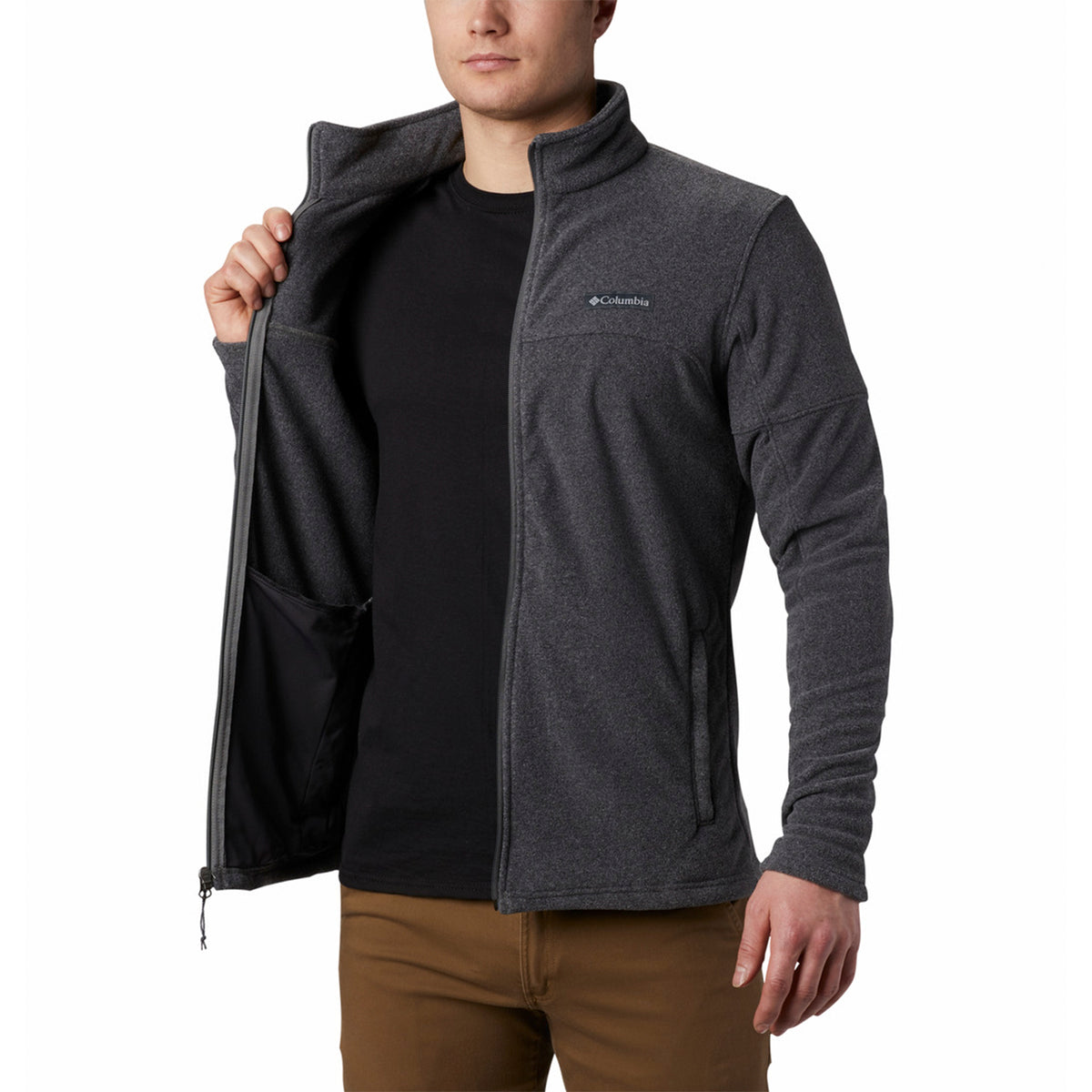 Polar Hombre Basin Trail Full Zip Gris Columbia