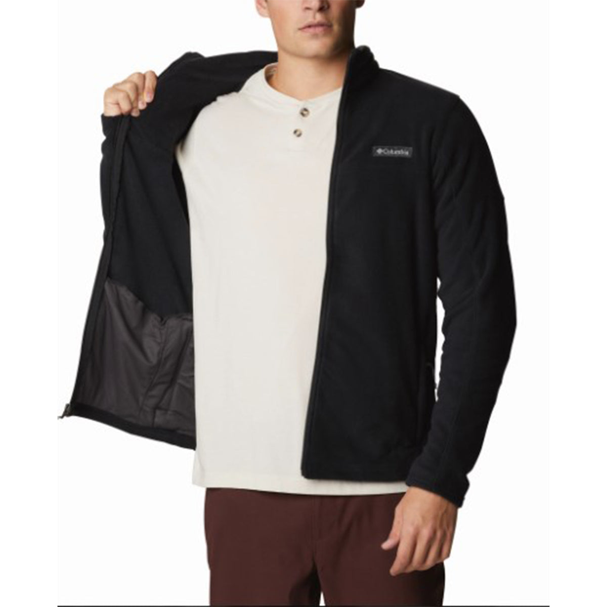 Polar Hombre Basin Trail Full Zip Negro Columbia