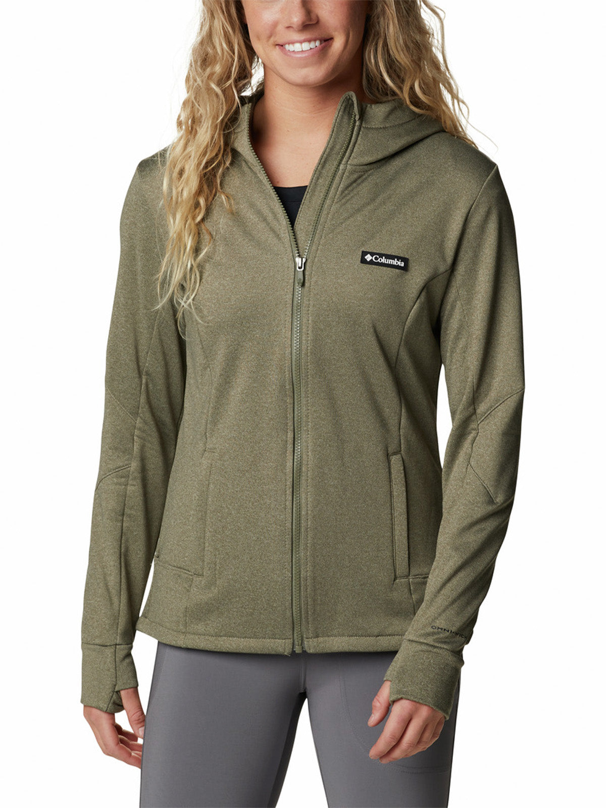 Polerón Mujer Windgates Full Zip Verde Columbia