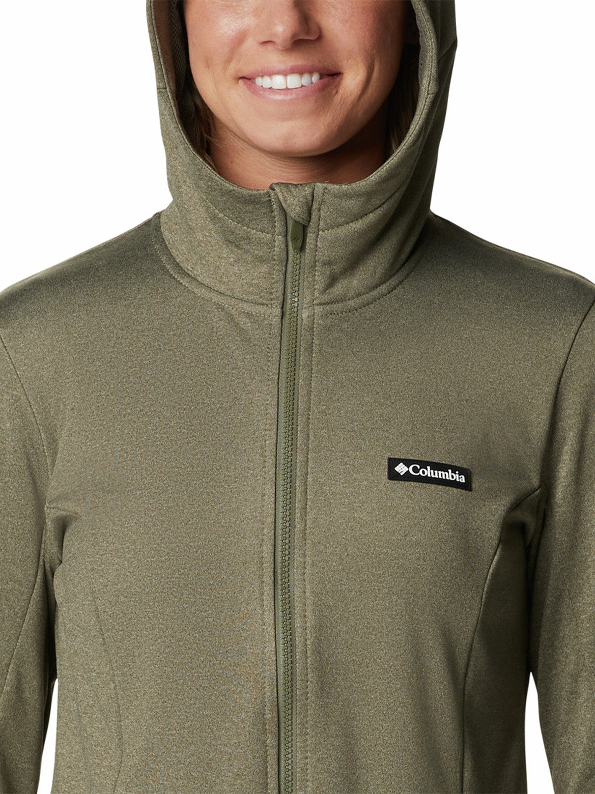 Polerón Mujer Windgates Full Zip Verde Columbia