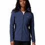 Polerón Mujer Basin Trail Full Zip Azul Columbia
