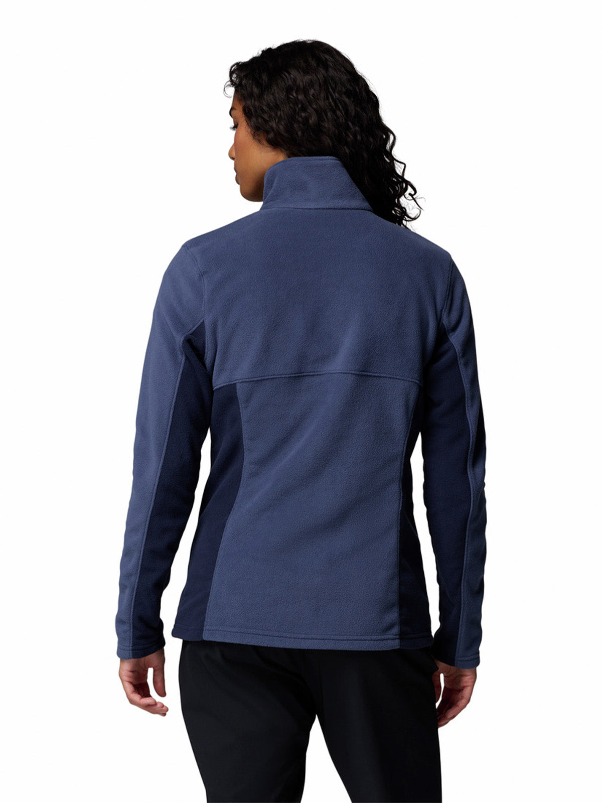 Polerón Mujer Basin Trail Full Zip Azul Columbia