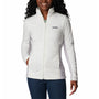 Polerón Mujer Basin Trail III Full Zip Blanco Columbia