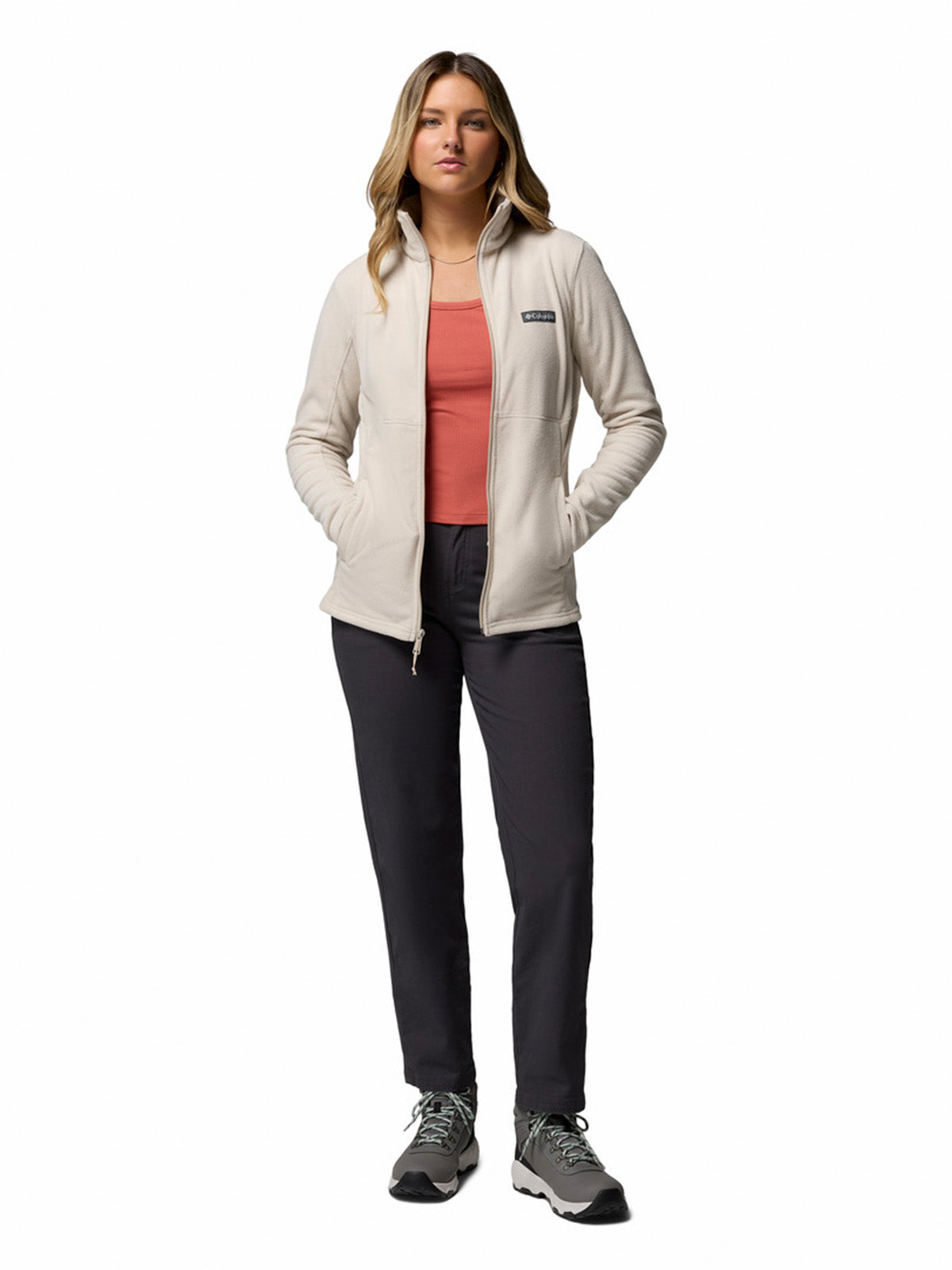 Polar Mujer Basin Trail III Full Zip Gris Columbia