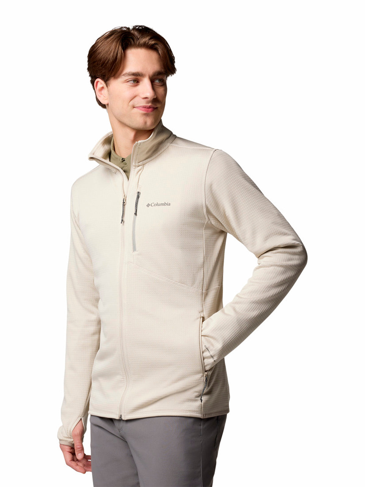 Parka Hombre Park View Fleece Beige Columbia