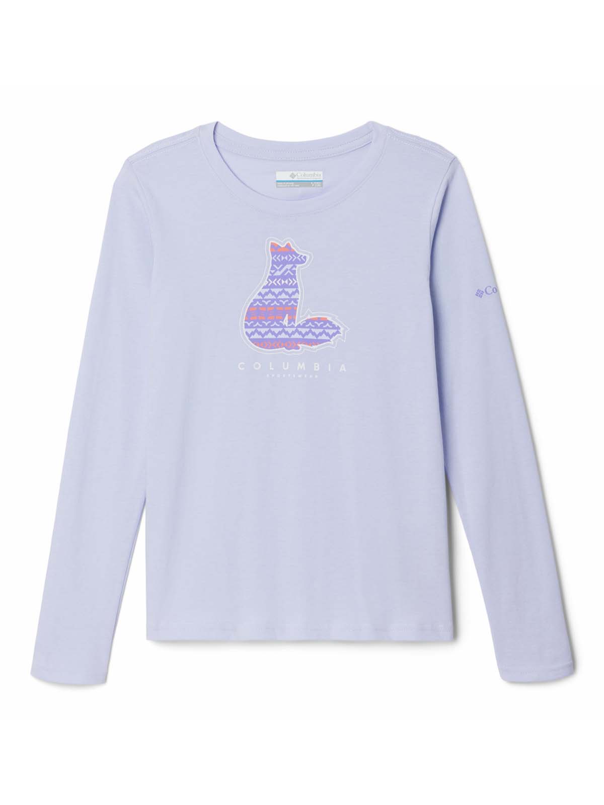 Polera Manga Larga Niña Hazeldel Hill Morado Columbia
