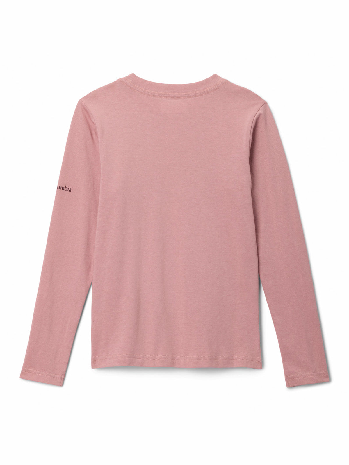 Polera Manga Larga Niña Hazeldel Hill Graphic Rosado Columbia