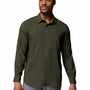 Camisa Manga Larga Hombre Silver Ridge Verde Columbia