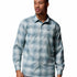 Camisa Manga Larga Hombre Silver Ridge Utility Azul Columbia