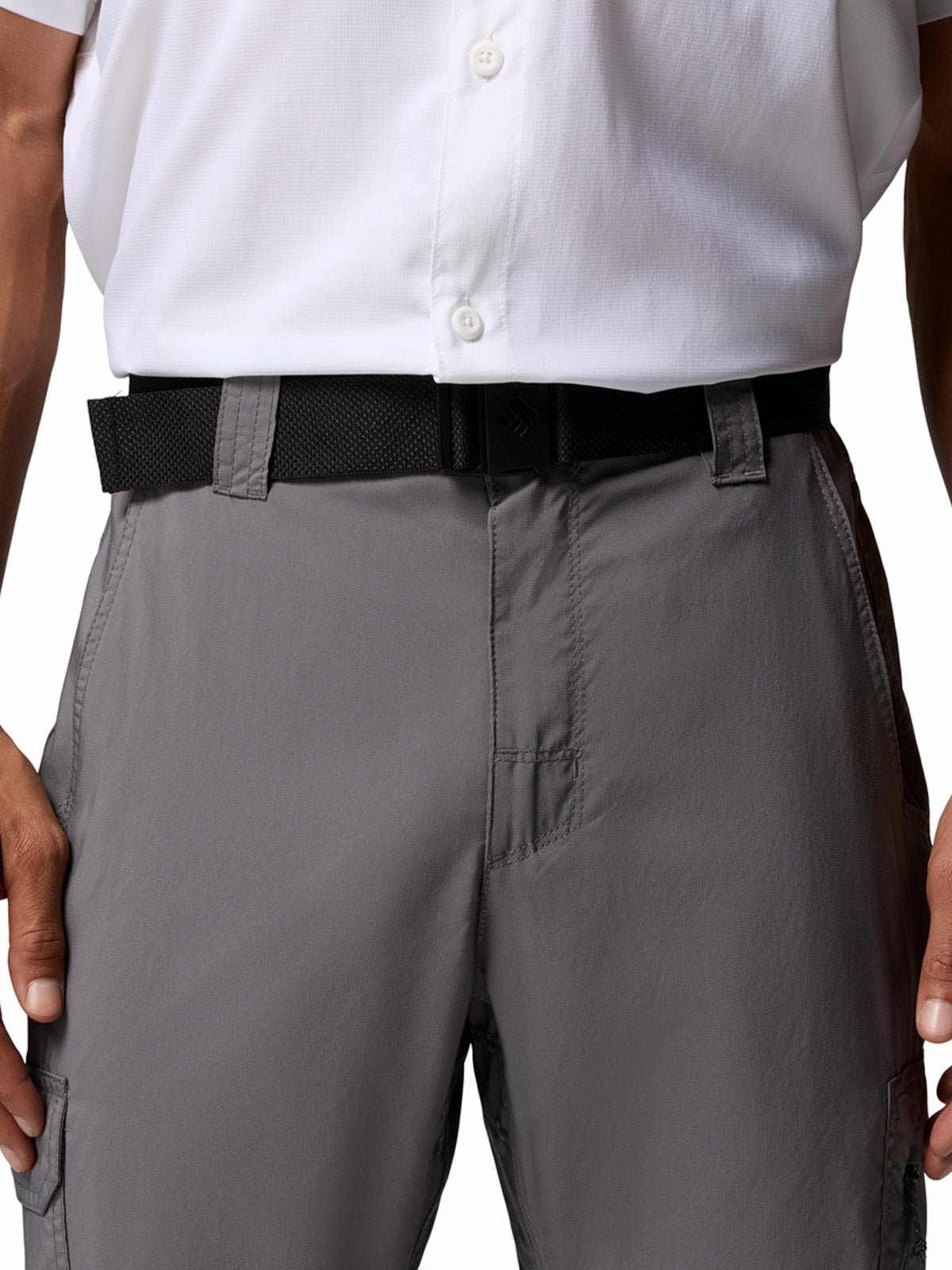 Pantalón Hombre Silver Ridge Utility Gris Columbia