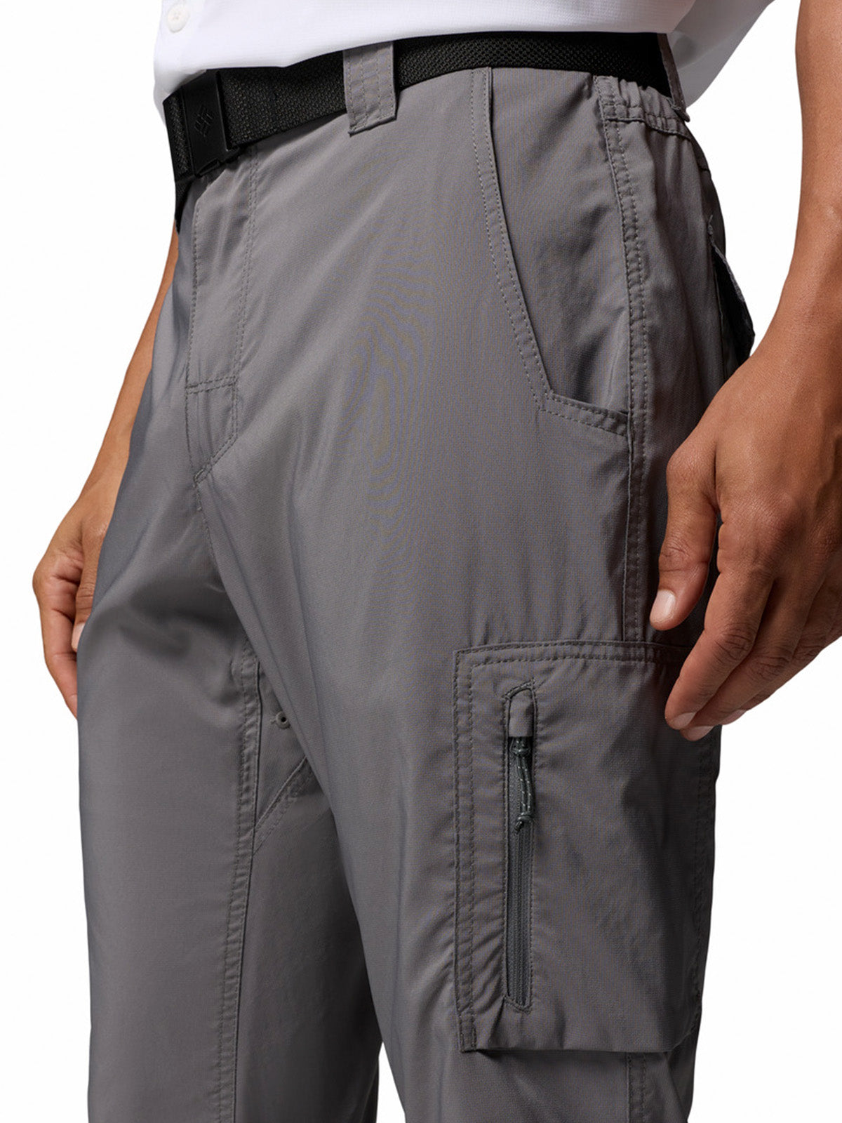 Pantalón Hombre Silver Ridge Utility Gris Columbia
