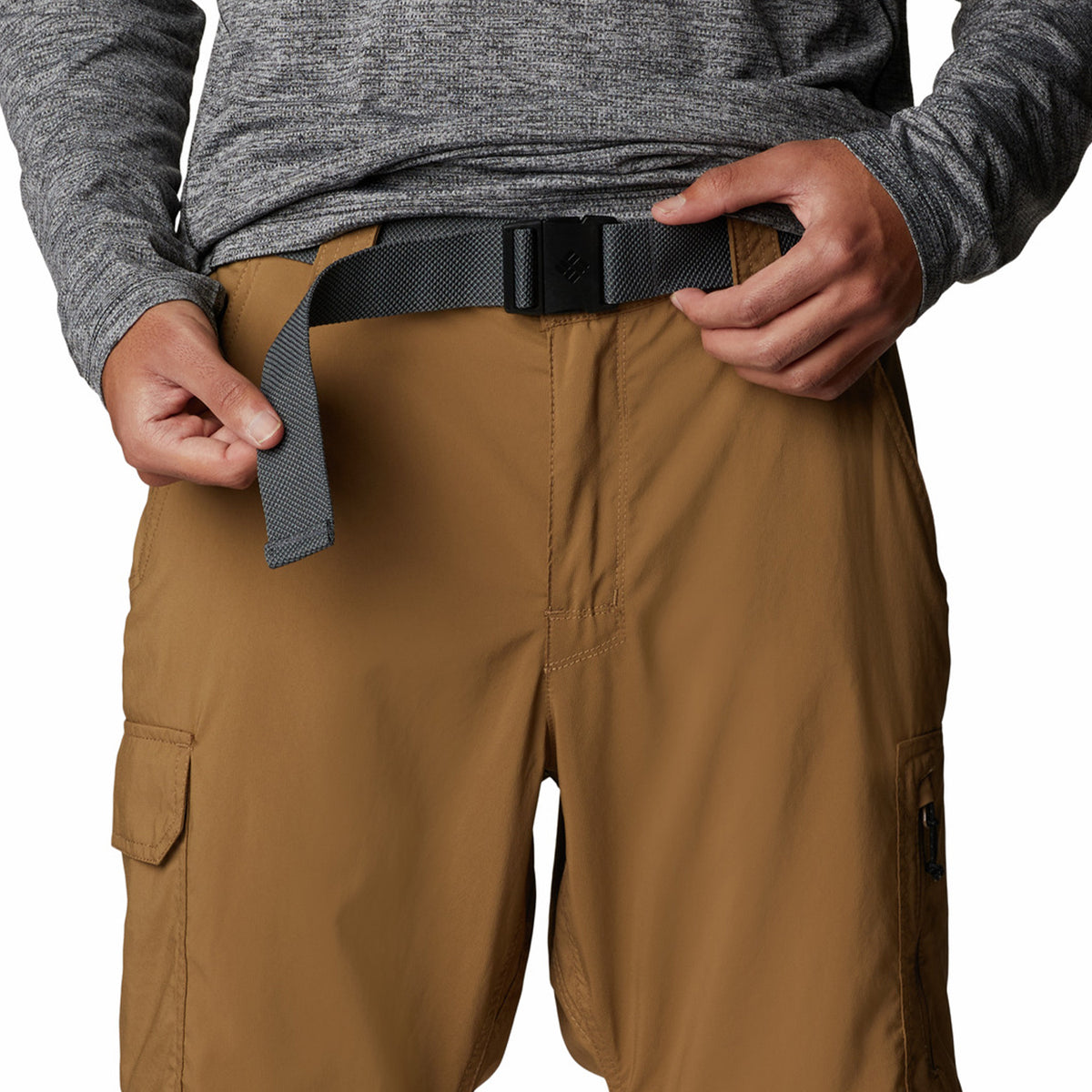 Pantalón Hombre Silver Ridge Utility Convertible Café Columbia