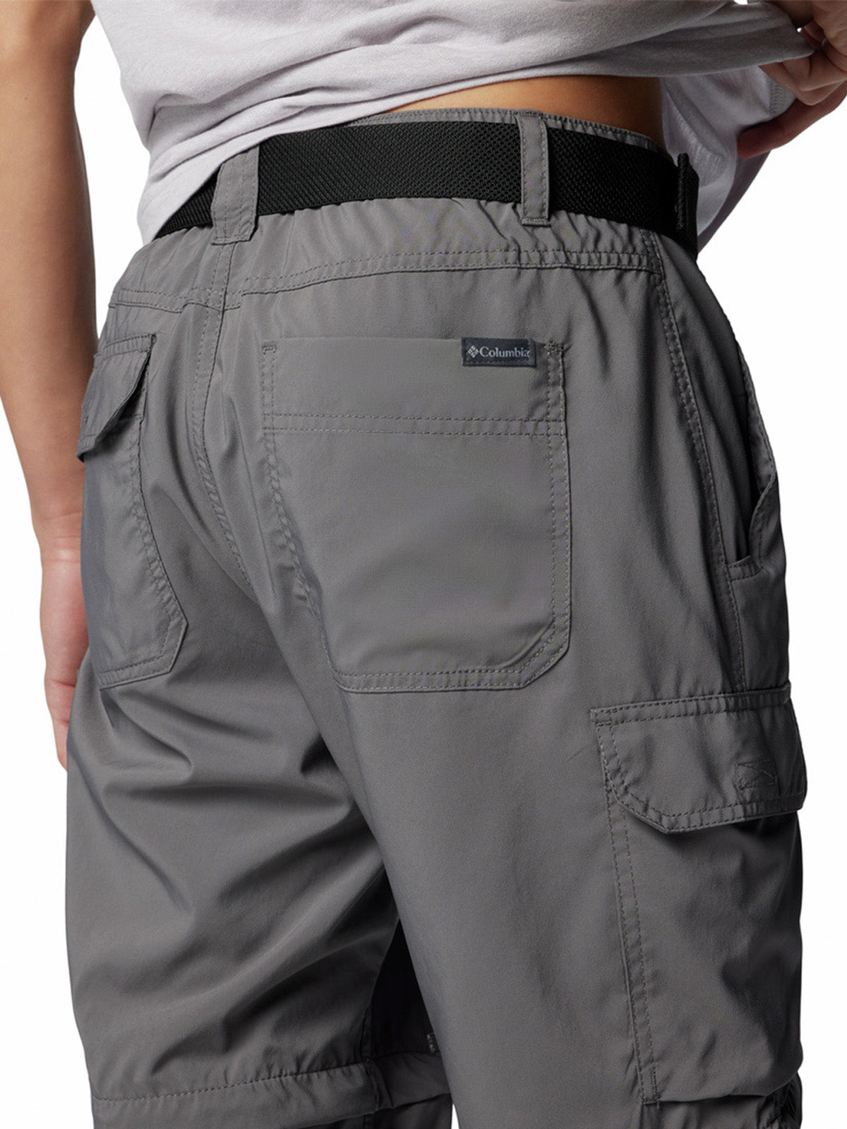 Pantalón Hombre Silver Ridge Utility Convertible Gris Columbia