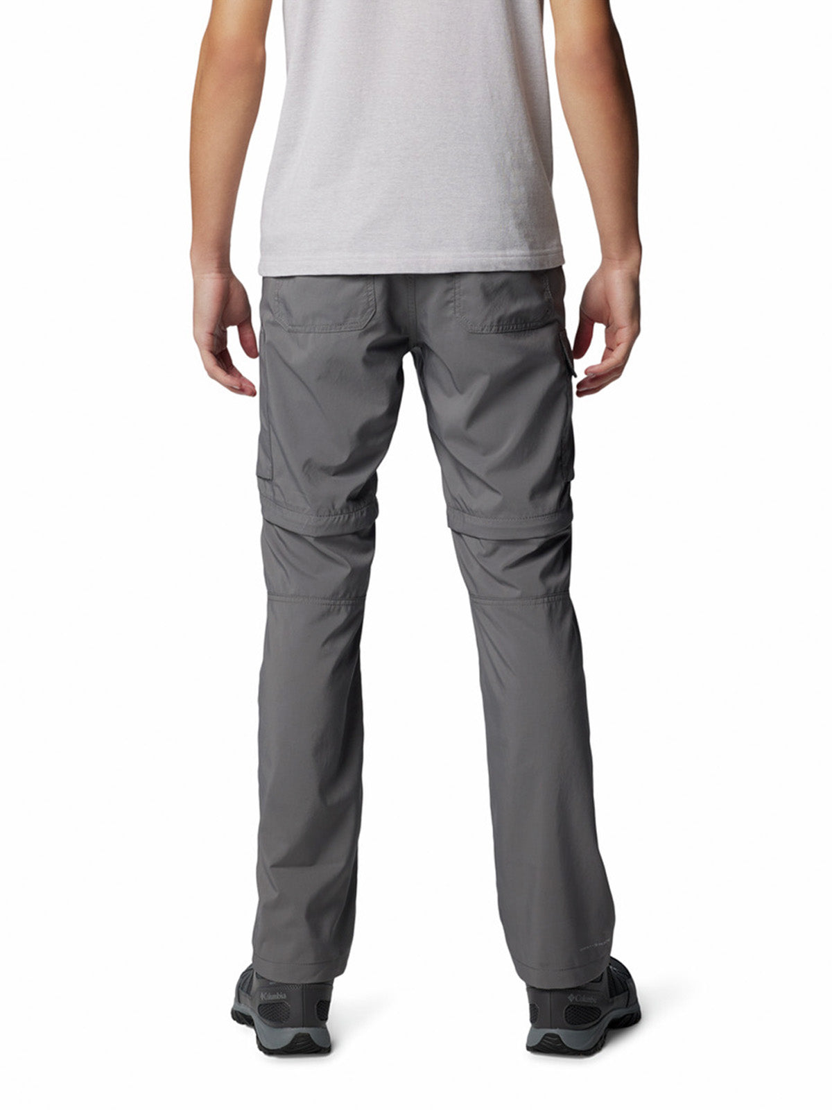 Pantalón Hombre Silver Ridge Utility Convertible Gris Columbia