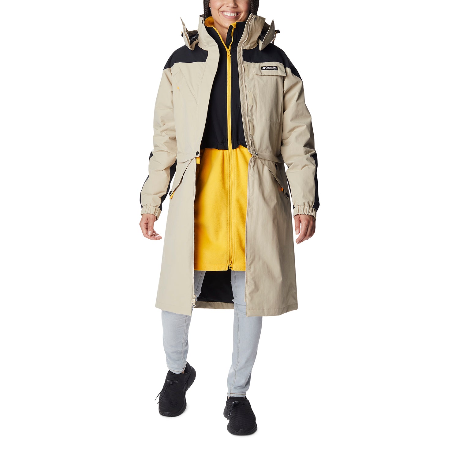 Parka Mujer Ballistic Ridge Beige Columbia