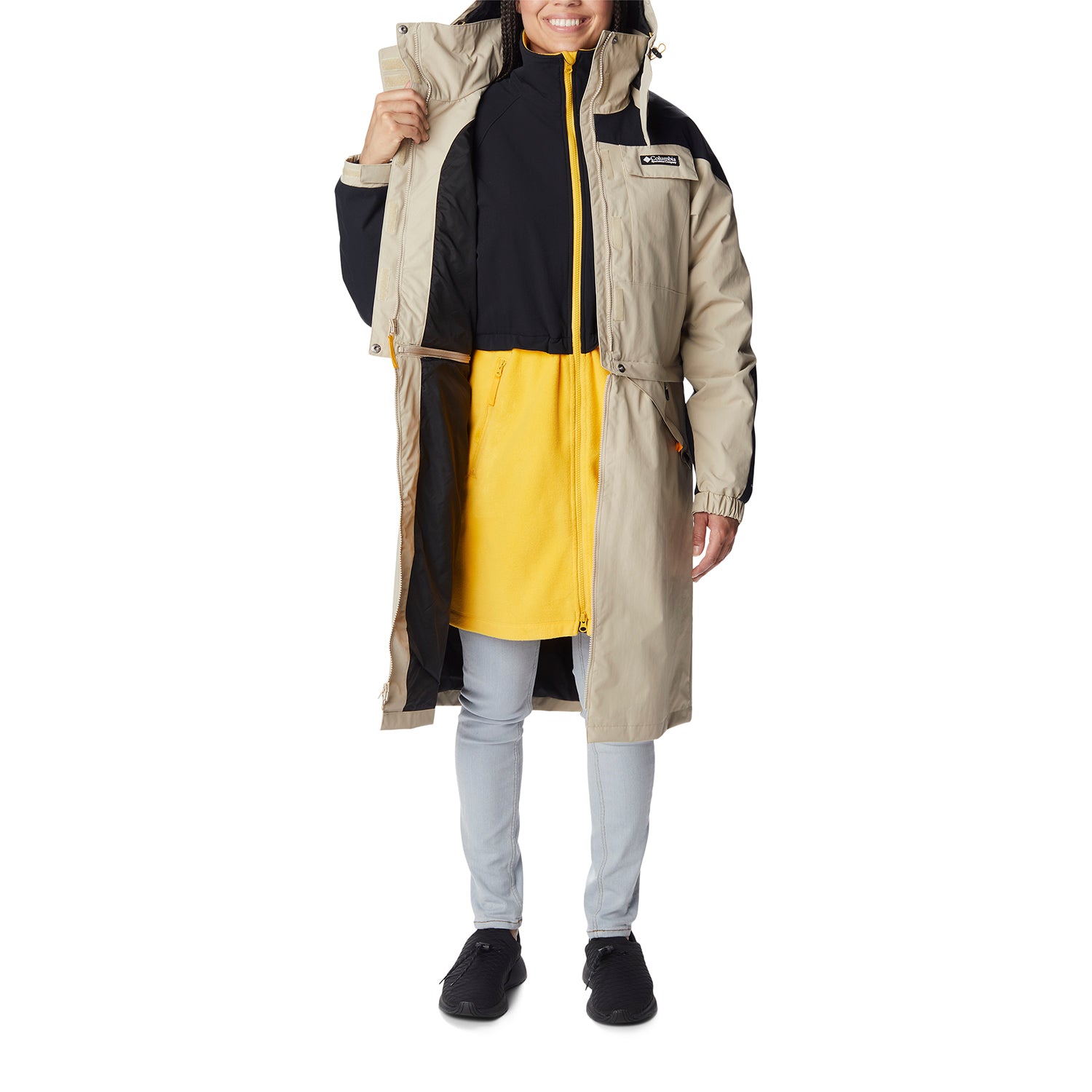 Parka Mujer Ballistic Ridge Beige Columbia