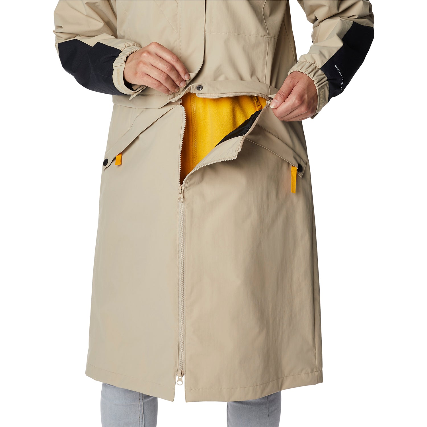 Parka Mujer Ballistic Ridge Beige Columbia