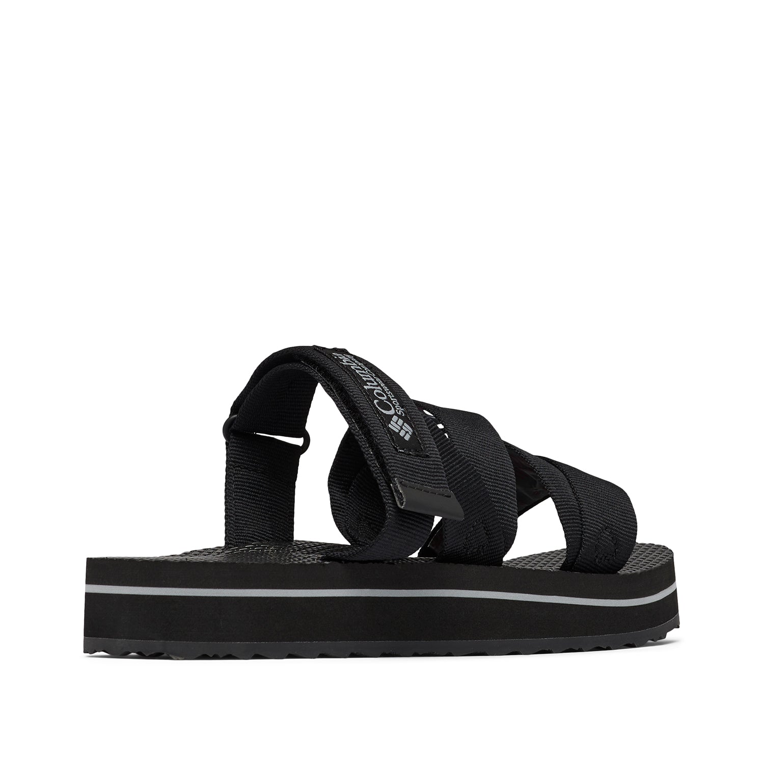 Sandalia Mujer Alava Slide Negro Columbia