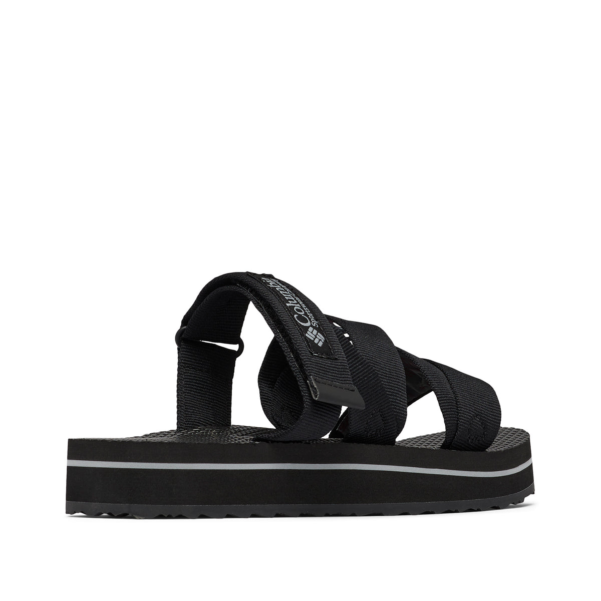 Sandalia Mujer Alava Slide Negro Columbia