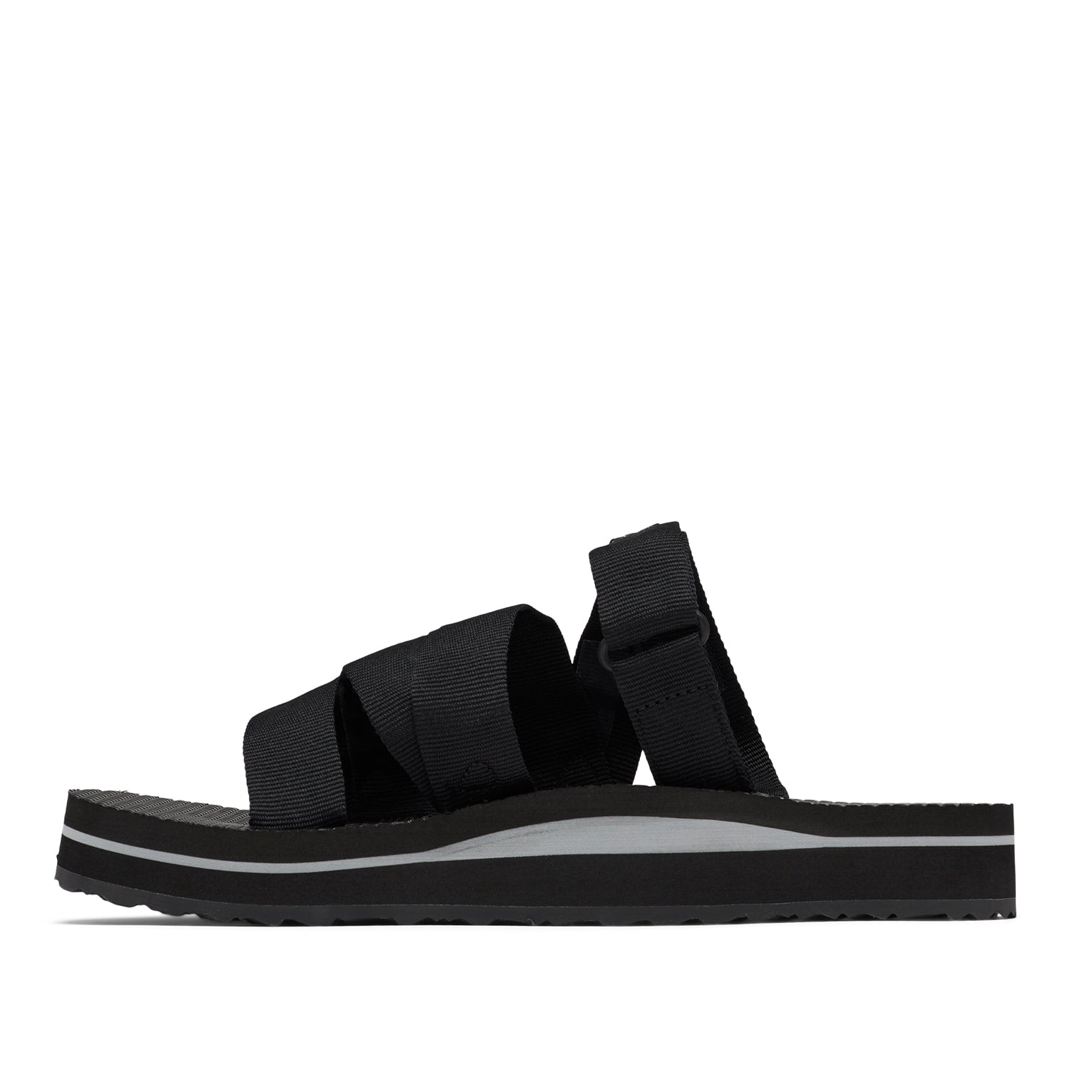 Sandalia Mujer Alava Slide Negro Columbia