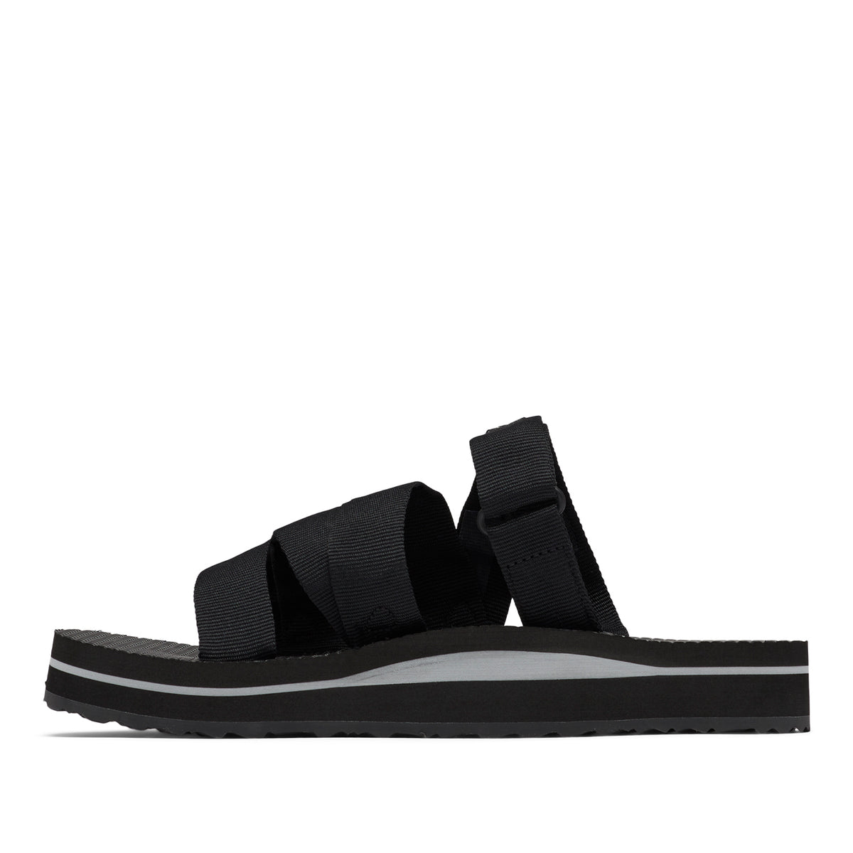 Sandalia Mujer Alava Slide Negro Columbia