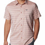 Camisa Manga Corta Hombre Silver Ridge Utility Lite Novelty Rosado Columbia