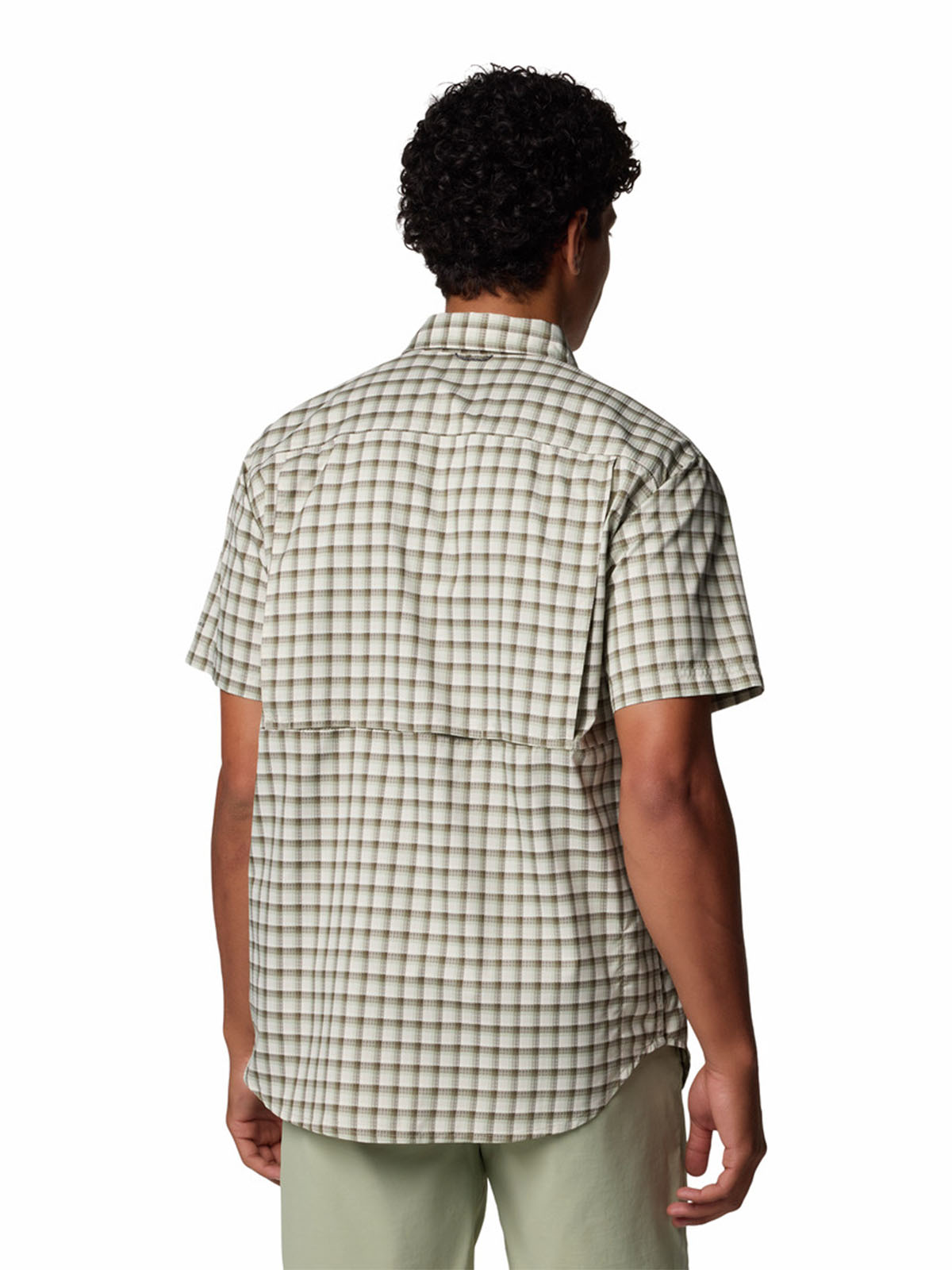 Camisa Manga Corta Hombre Silver Ridge Lite Beige Columbia