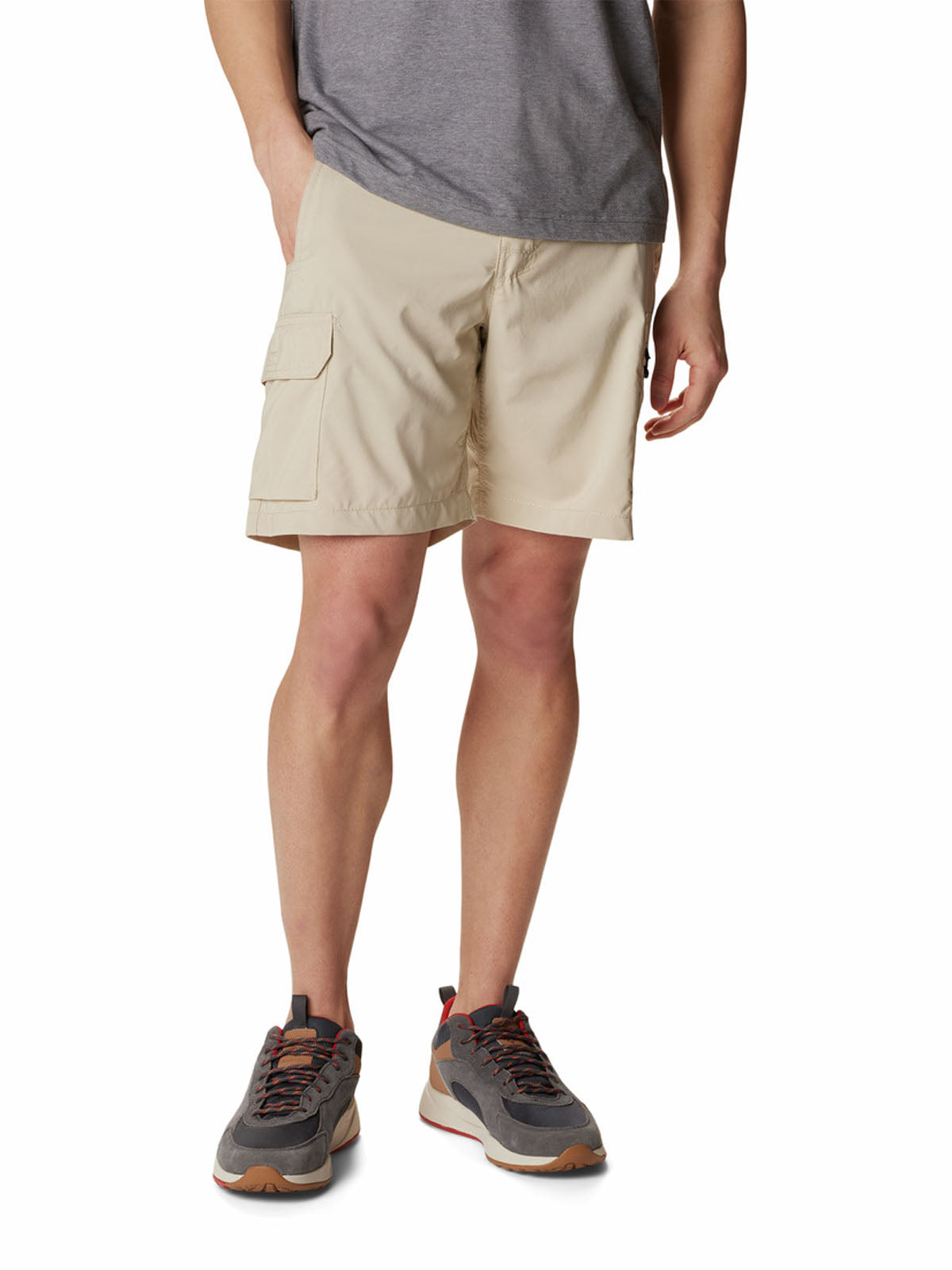 Short Hombre Silver Rdg Cargo Beige Columbia
