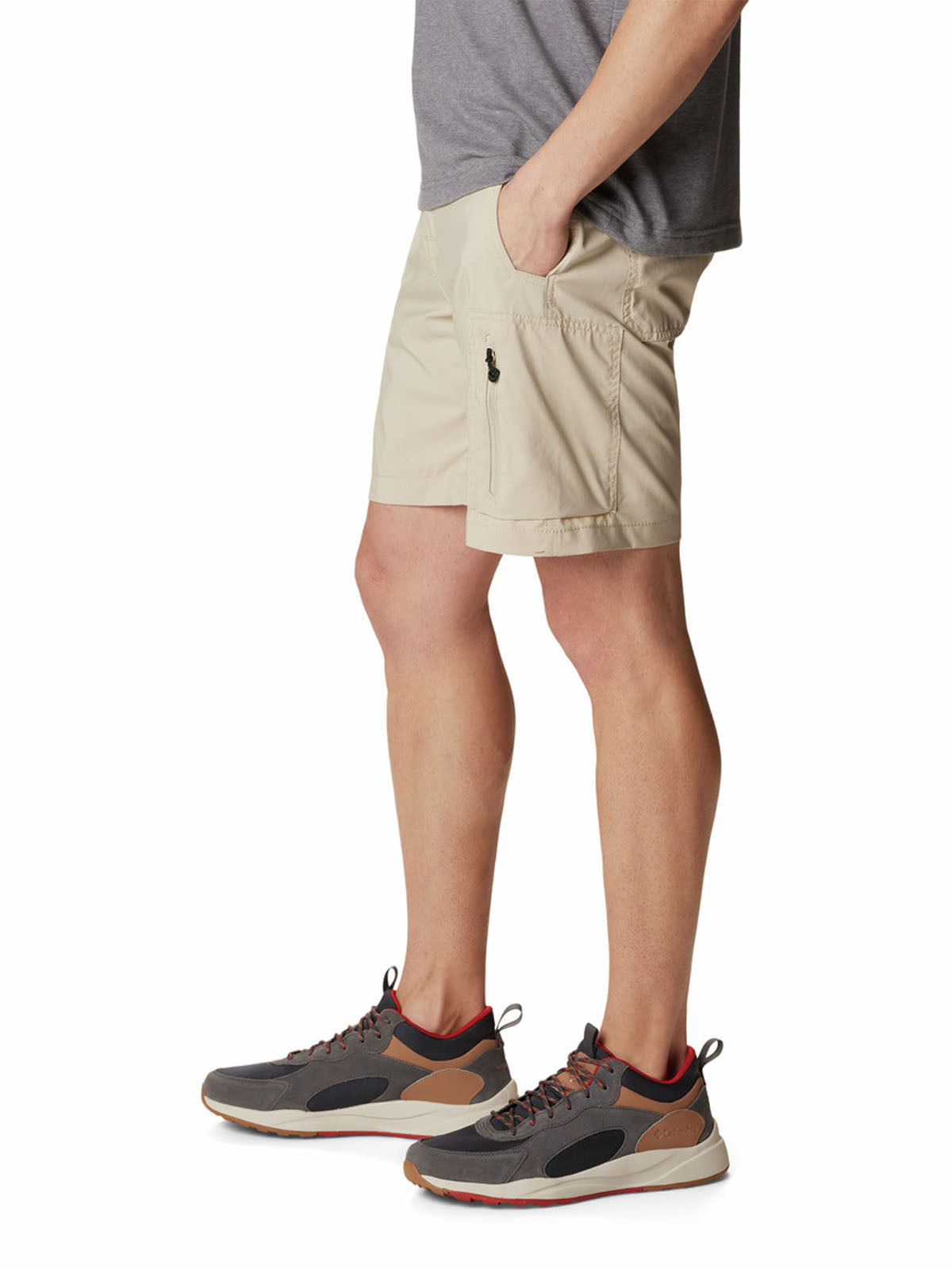 Short Hombre Silver Rdg Cargo Beige Columbia