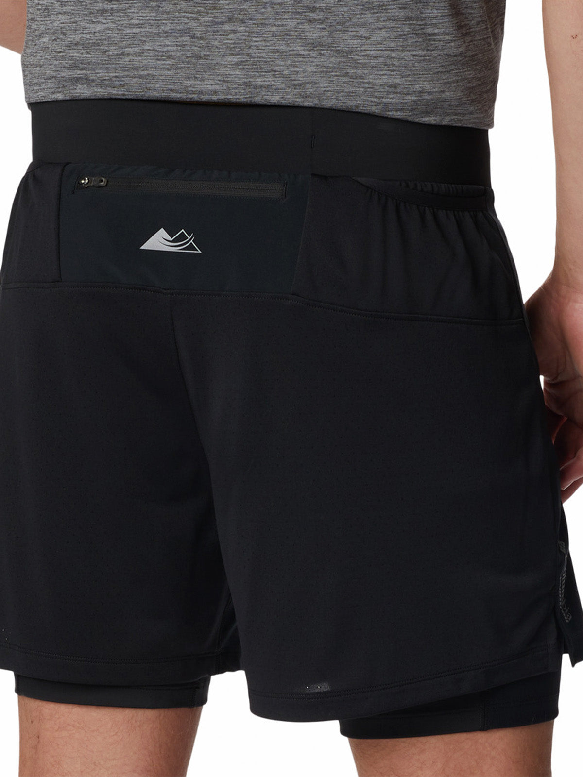 Short Hombre Endless Trail Negro Columbia