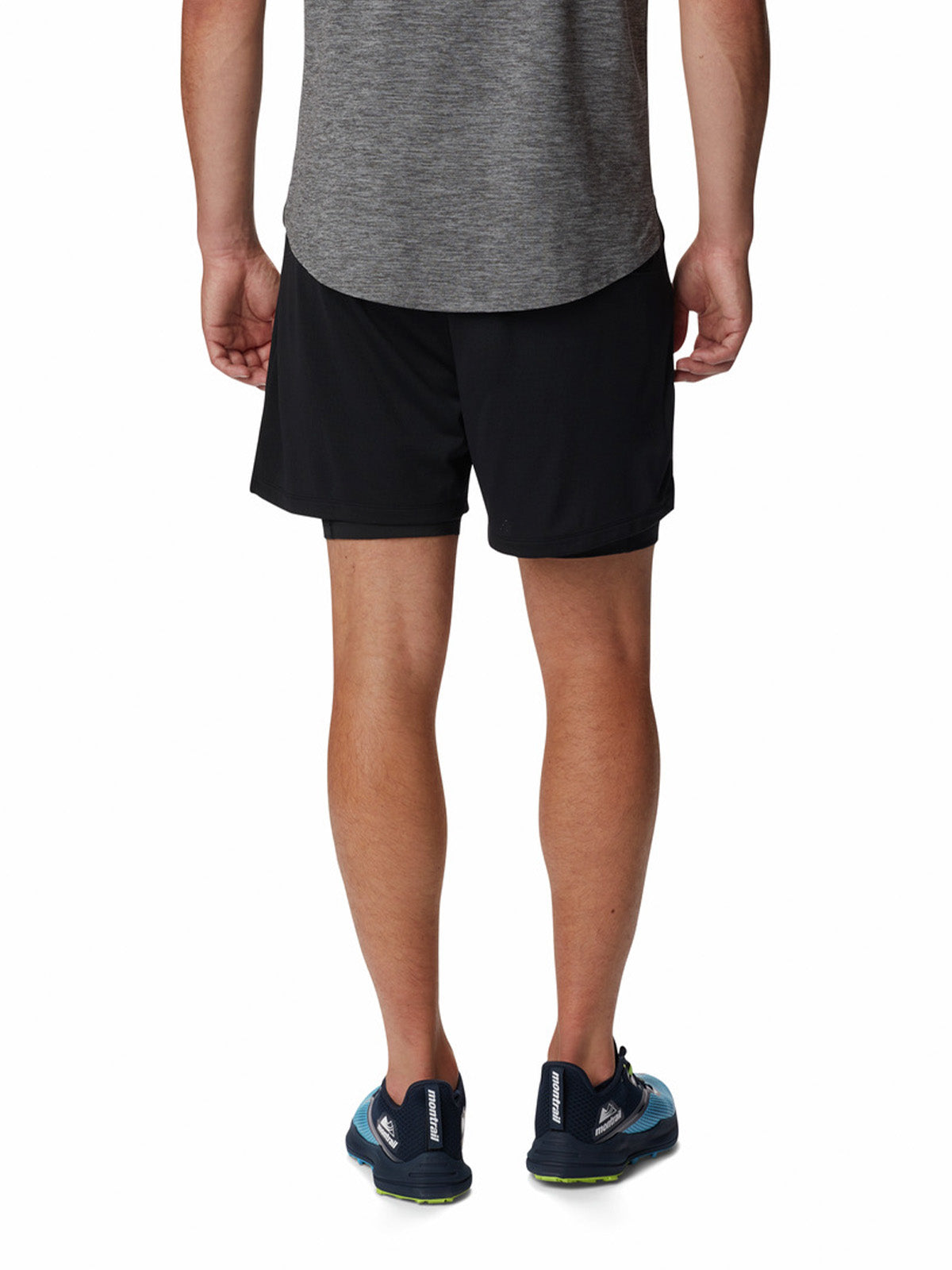 Short Hombre Endless Trail Negro Columbia