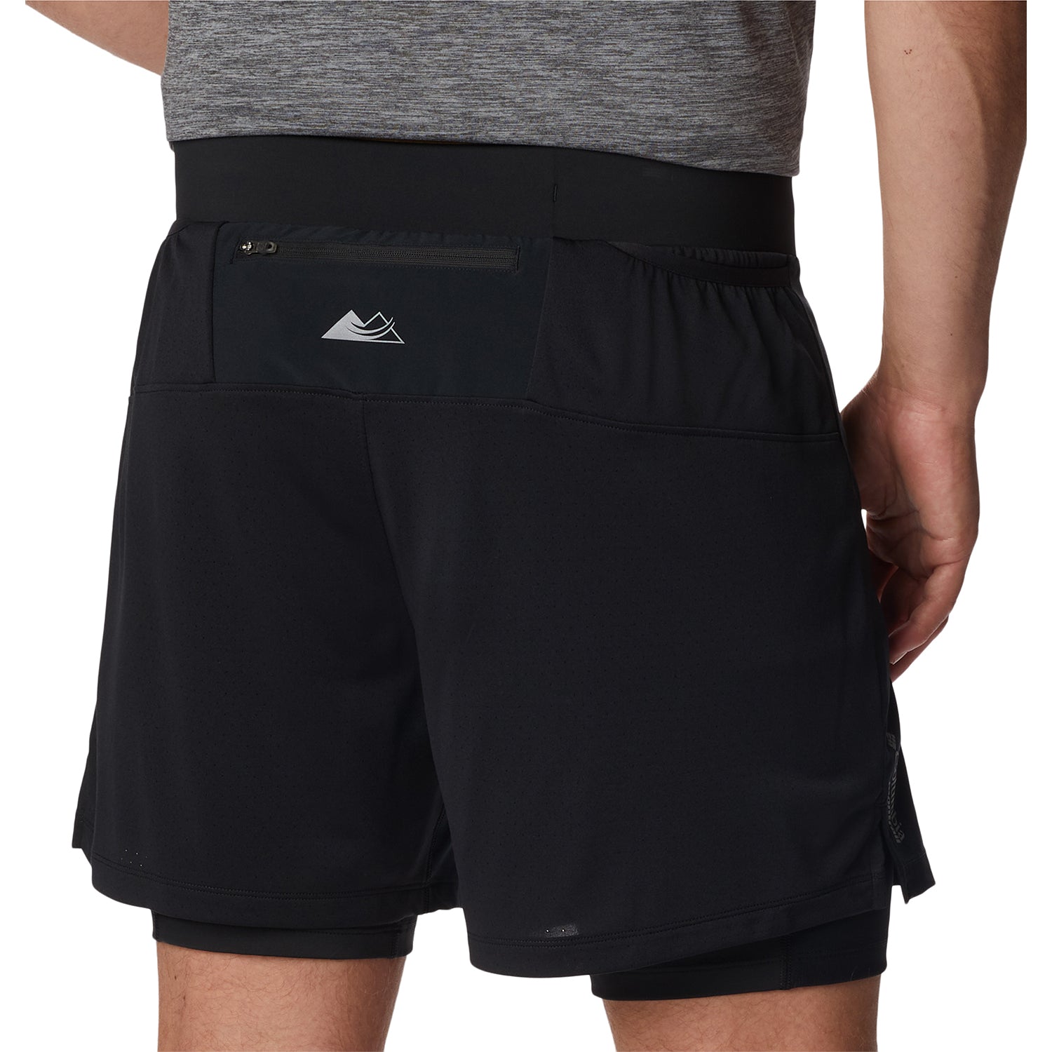 Short Hombre Endless Trail Negro Columbia