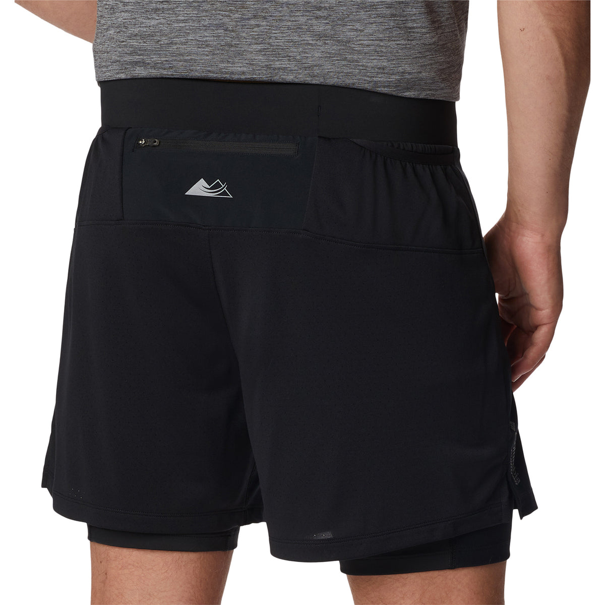 Short Hombre Endless Trail Negro Columbia