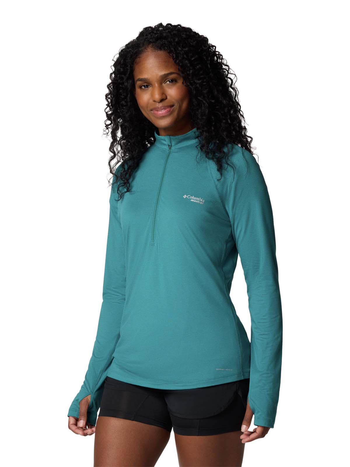 Polar Mujer Endle Trail 1/2 Zip Azul Columbia