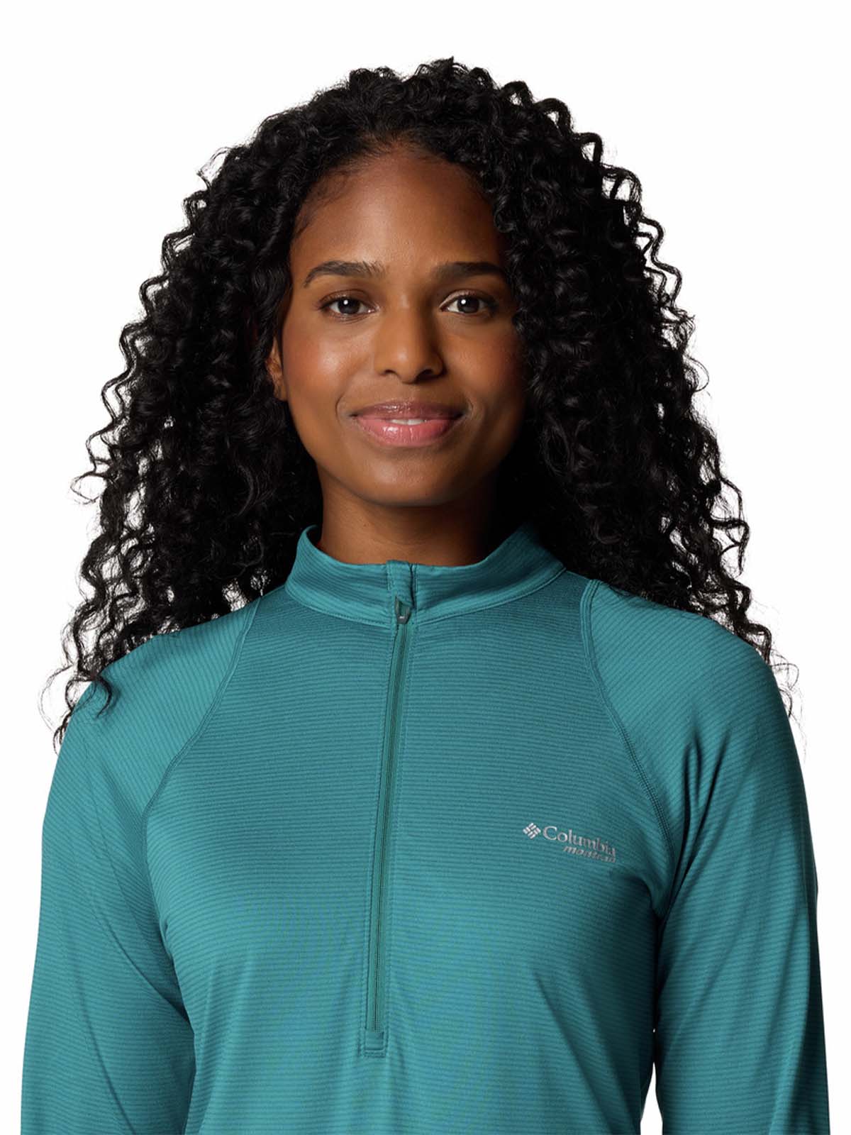 Polar Mujer Endle Trail 1/2 Zip Azul Columbia