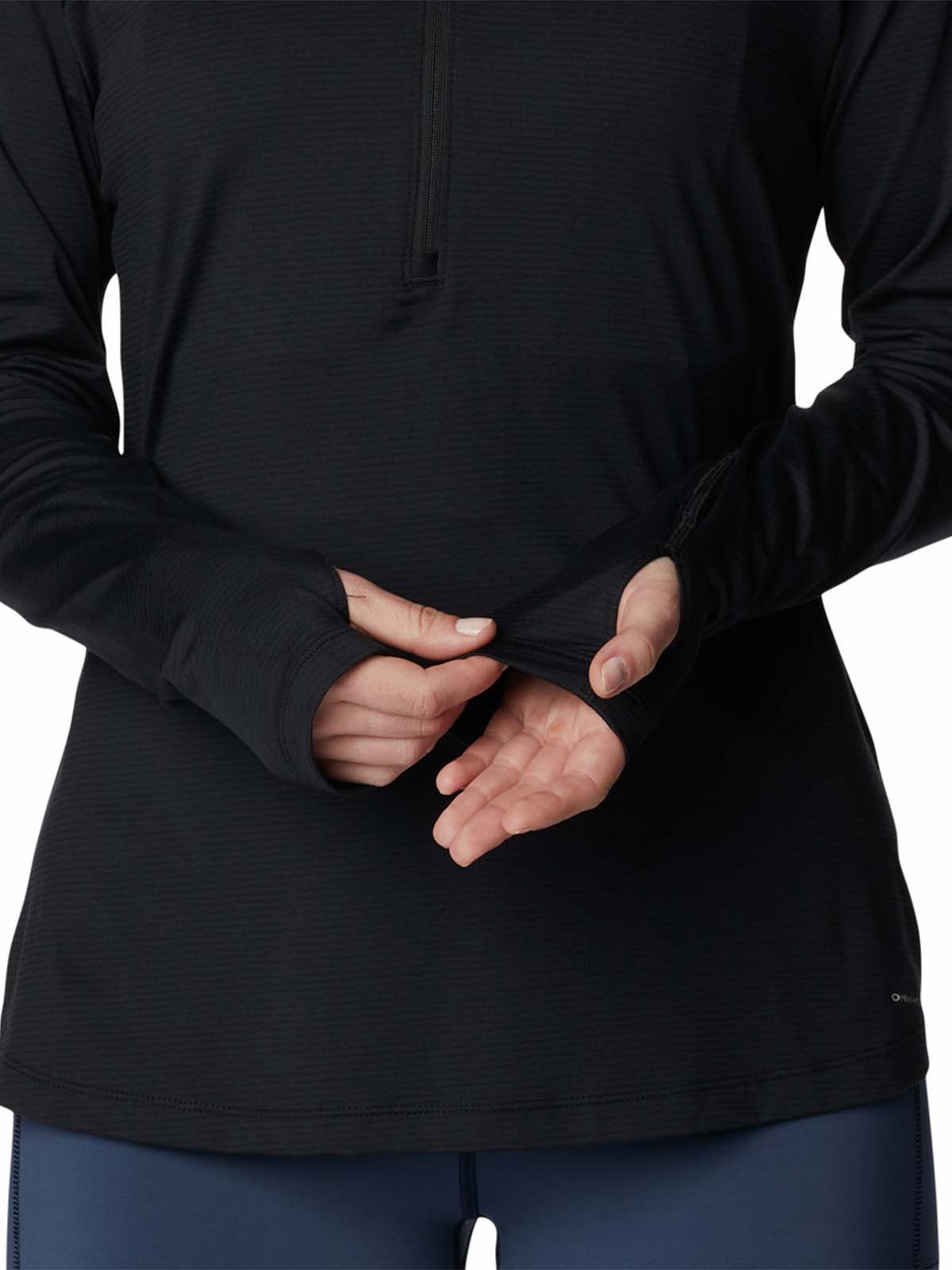 Polar Mujer Endle Trail 1/2 Zip Negro Columbia